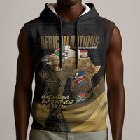 African Nations 2026 World Football Custom Sleeveless Hoodie We All Make History