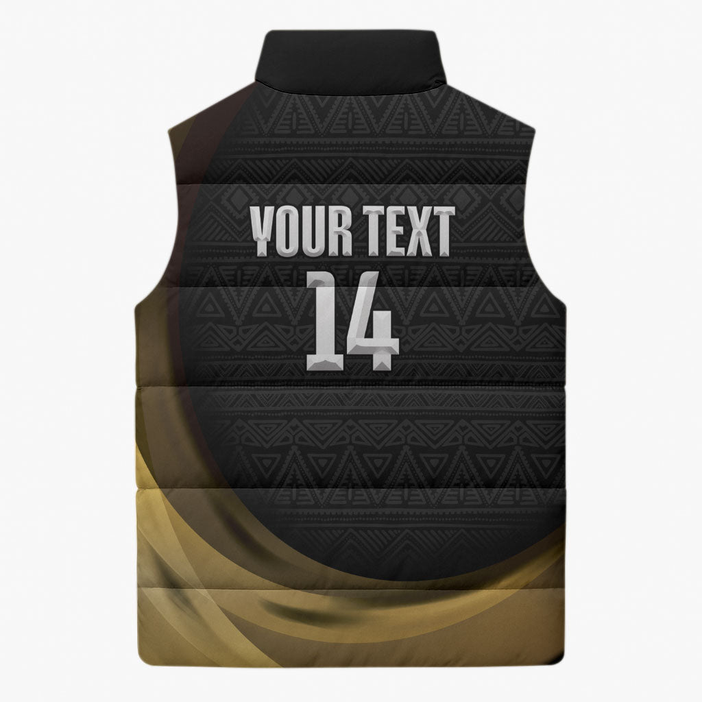 African Nations 2026 World Football Custom Sleeveless Puffer Jacket We All Make History