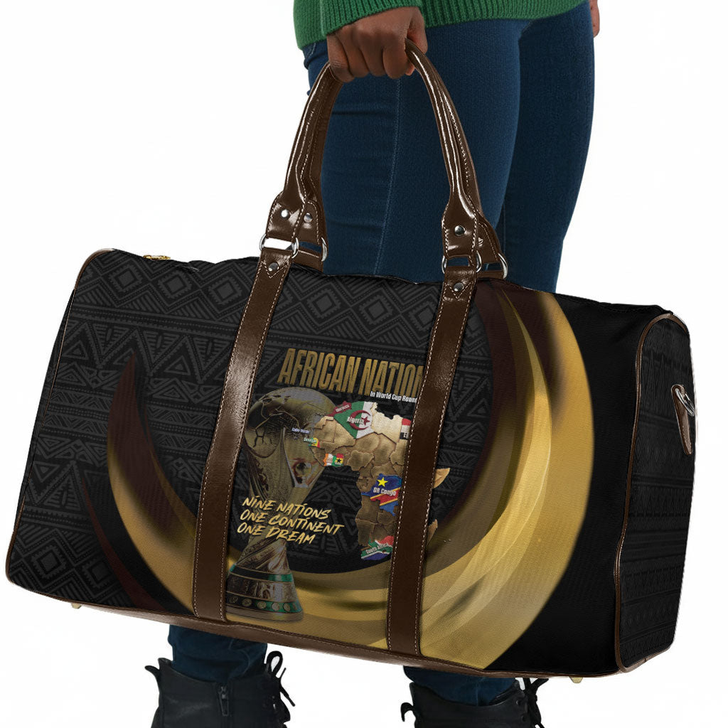 African Nations 2026 World Football Travel Bag We All Make History