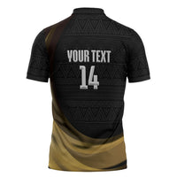 African Nations 2026 World Football Custom Zipper Polo Shirt We All Make History
