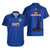 Haiti Football Hawaiian Shirt Les Grenadieres 2023 World Cup Blue Version - Wonder Print Shop
