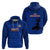 Haiti Football Hoodie Les Grenadieres 2023 World Cup Blue Version - Wonder Print Shop
