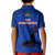 Haiti Football Kid Polo Shirt Les Grenadieres 2023 World Cup Blue Version - Wonder Print Shop
