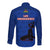 Haiti Football Long Sleeve Button Shirt Les Grenadieres 2023 World Cup Blue Version - Wonder Print Shop