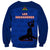 Haiti Football Sweatshirt Les Grenadieres 2023 World Cup Blue Version - Wonder Print Shop