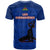 Haiti Football T Shirt Les Grenadieres 2023 World Cup Blue Version - Wonder Print Shop