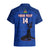Custom Haiti Football Hawaiian Shirt Les Grenadieres 2023 World Cup Blue Version - Wonder Print Shop