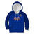 Custom Haiti Football Kid Hoodie Les Grenadieres 2023 World Cup Blue Version - Wonder Print Shop