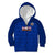 Custom Haiti Football Kid Hoodie Les Grenadieres 2023 World Cup Blue Version - Wonder Print Shop