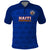 Custom Haiti Football Polo Shirt Les Grenadieres 2023 World Cup Blue Version - Wonder Print Shop