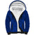 Custom Haiti Football Sherpa Hoodie Les Grenadieres 2023 World Cup Blue Version - Wonder Print Shop