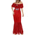 Haiti Football Mermaid Dress Les Grenadieres 2023 World Cup Red Version - Wonder Print Shop
