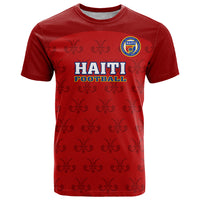 Haiti Football T Shirt Les Grenadieres 2023 World Cup Red Version - Wonder Print Shop