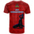 Haiti Football T Shirt Les Grenadieres 2023 World Cup Red Version - Wonder Print Shop