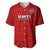 Custom Haiti Football Baseball Jersey Les Grenadieres 2023 World Cup Red Version - Wonder Print Shop