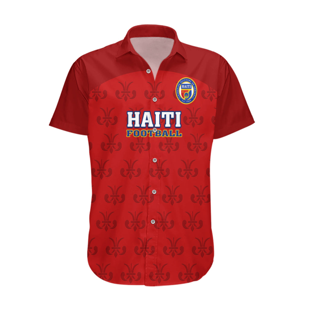 custom-haiti-football-hawaiian-shirt-les-grenadieres-2023-world-cup-red-version