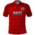 Custom Haiti Football Polo Shirt Les Grenadieres 2023 World Cup Red Version - Wonder Print Shop