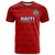 Custom Haiti Football T Shirt Les Grenadieres 2023 World Cup Red Version - Wonder Print Shop