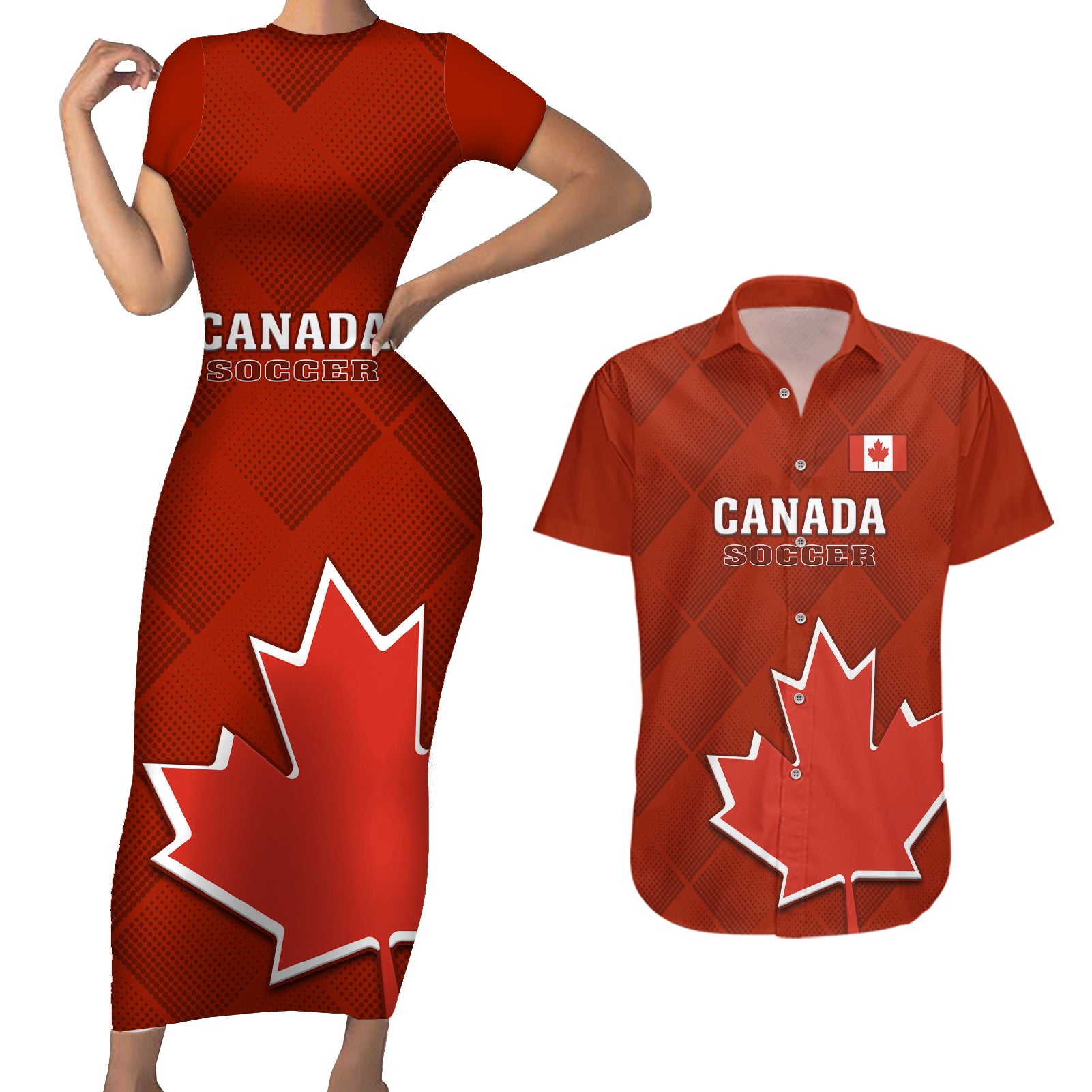 canada-soccer-couples-matching-short-sleeve-bodycon-dress-and-hawaiian-shirt-go-canucks-maple-leaf-2023-world-cup