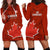 Canada Soccer Hoodie Dress Go Canucks Maple Leaf 2023 World Cup - Wonder Print Shop