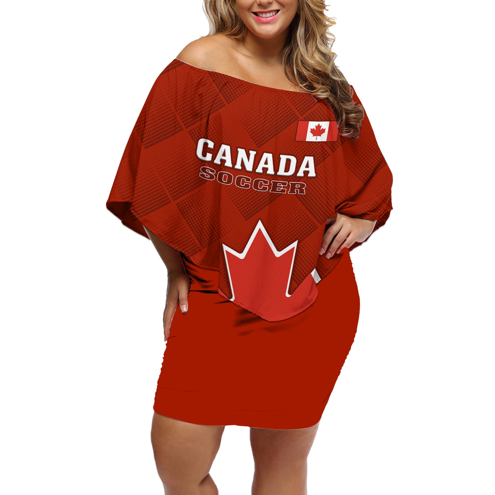 canada-soccer-off-shoulder-short-dress-go-canucks-maple-leaf-2023-world-cup