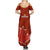 Canada Soccer Summer Maxi Dress Go Canucks Maple Leaf 2023 World Cup - Wonder Print Shop