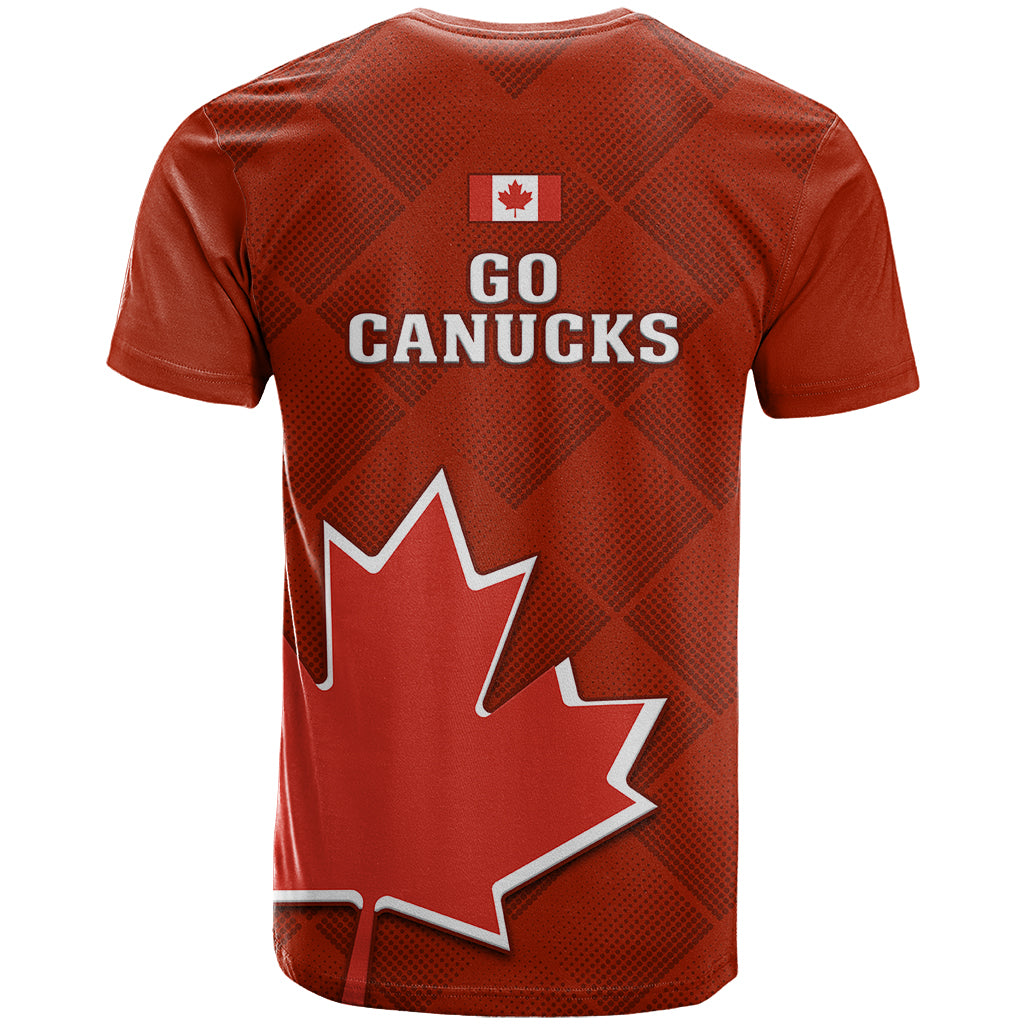 Canada Soccer T Shirt Go Canucks Maple Leaf 2023 World Cup - Wonder Print Shop