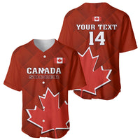 Custom Canada Soccer Baseball Jersey Go Canucks Maple Leaf 2023 World Cup - Wonder Print Shop