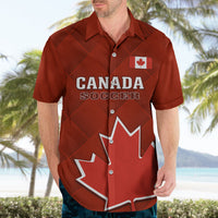 Custom Canada Soccer Hawaiian Shirt Go Canucks Maple Leaf 2023 World Cup - Wonder Print Shop