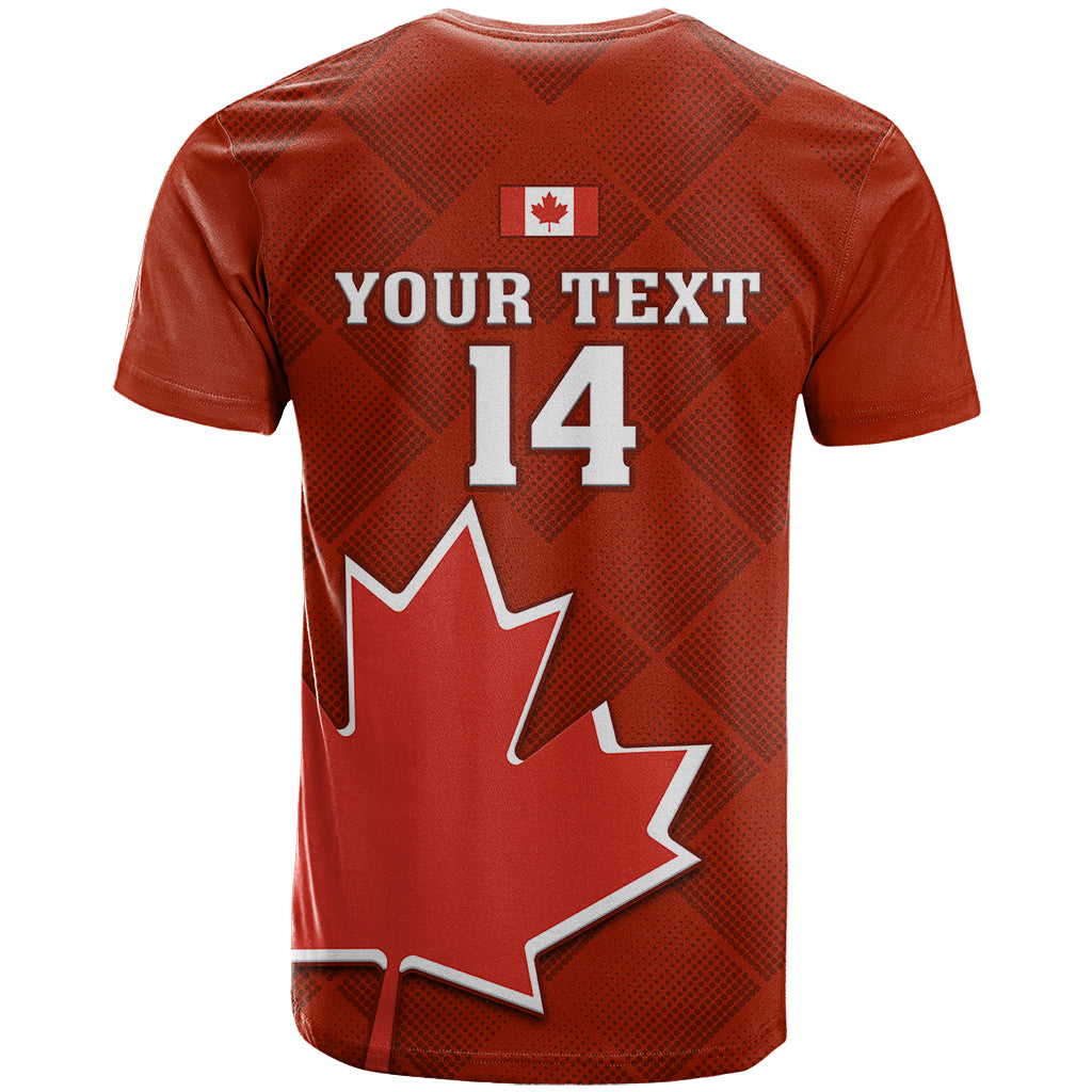 Custom Canada Soccer T Shirt Go Canucks Maple Leaf 2023 World Cup - Wonder Print Shop