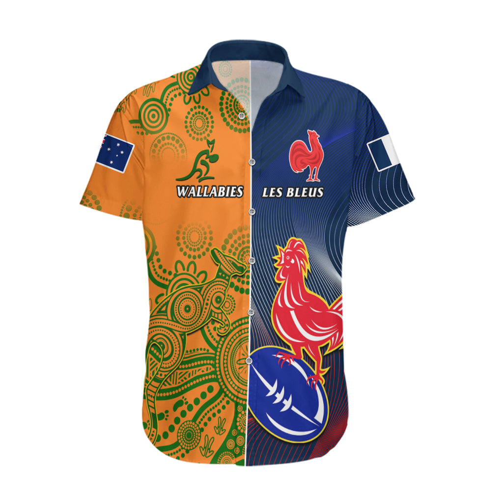 custom-france-and-australia-rugby-hawaiian-shirt-2023-world-cup-le-bleus-wallabies-together