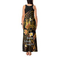 Polynesia Suicide Prevention Awareness Tank Maxi Dress Your Life Is Worth Living For Polynesian Purple Pattern - Wonder Print Shop