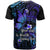 Polynesia Suicide Prevention Awareness T Shirt Your Life Is Worth Living For Polynesian Blue Pattern - Wonder Print Shop