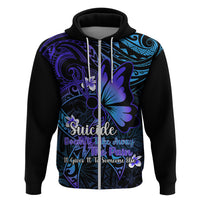 Polynesia Suicide Prevention Awareness Hoodie Your Life Is Worth Living For Polynesian Gold Pattern - Wonder Print Shop