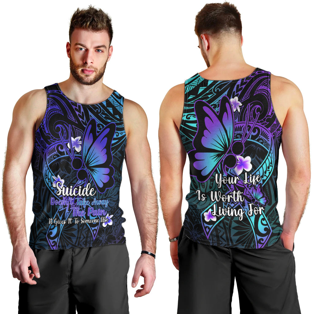 polynesia-suicide-prevention-awareness-men-tank-top-your-life-is-worth-living-for-polynesian-gold-pattern
