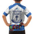 Personalised Fiji Holy Cross College Kid Hawaiian Shirt Happy 50th Anniversary Fijian Tagimoucia Tapa Pattern - Wonder Print Shop