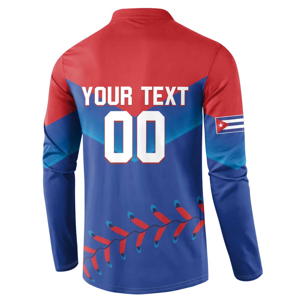 Custom Baseball Cuba 2024 Button Sweatshirt Cuban Trogon - Dynamic Style - Wonder Print Shop