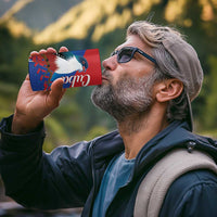 Custom Baseball Cuba 2024 4 in 1 Can Cooler Tumbler Cuban Trogon - Dynamic Style - Wonder Print Shop