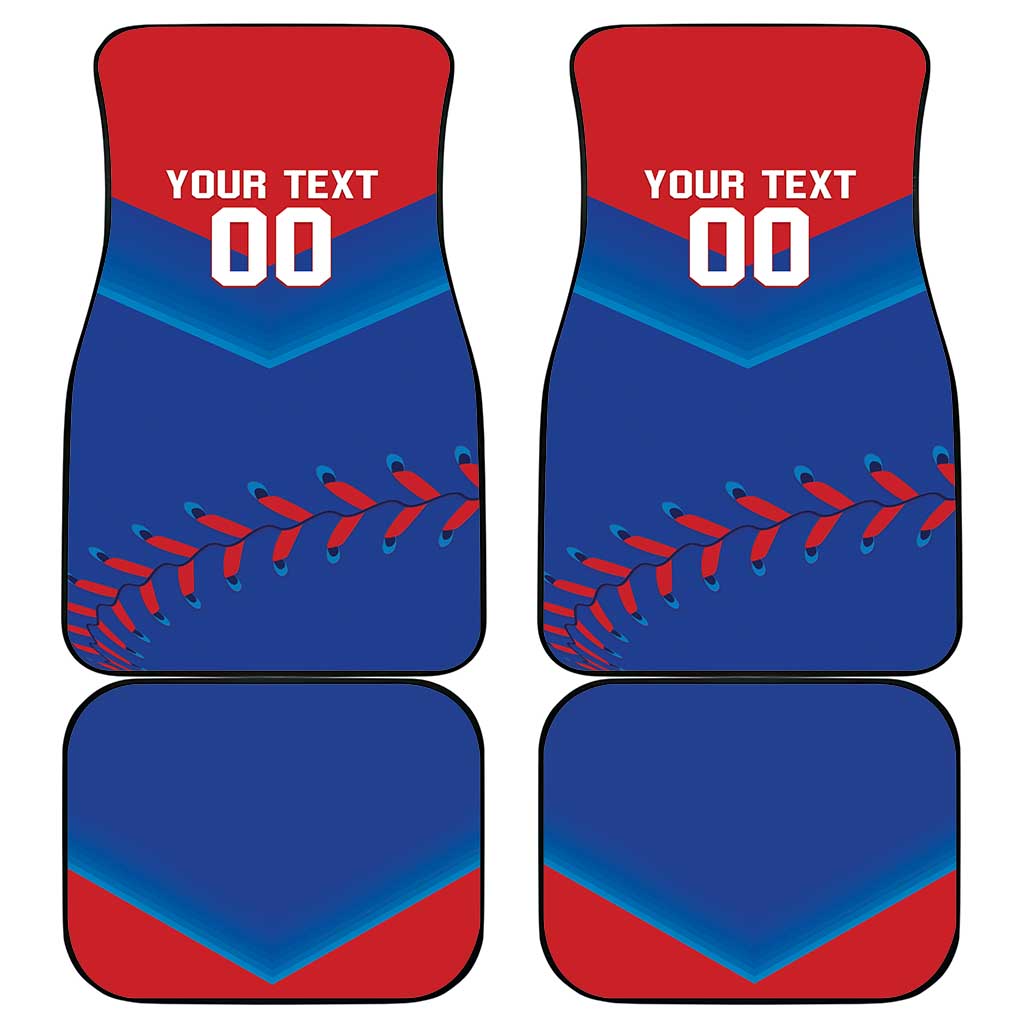 Custom Baseball Cuba 2024 Car Mats Cuban Trogon - Dynamic Style - Wonder Print Shop