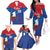 Custom Baseball Cuba 2024 Family Matching Off The Shoulder Long Sleeve Dress and Hawaiian Shirt Cuban Trogon - Dynamic Style - Wonder Print Shop