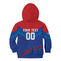 Custom Baseball Cuba 2024 Kid Hoodie Cuban Trogon - Dynamic Style - Wonder Print Shop