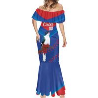 Custom Baseball Cuba 2024 Mermaid Dress Cuban Trogon - Dynamic Style - Wonder Print Shop
