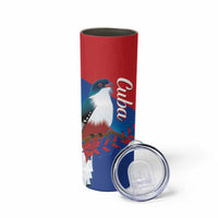 Custom Baseball Cuba 2024 Skinny Tumbler Cuban Trogon - Dynamic Style - Wonder Print Shop