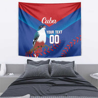 Custom Baseball Cuba 2024 Tapestry Cuban Trogon - Dynamic Style - Wonder Print Shop
