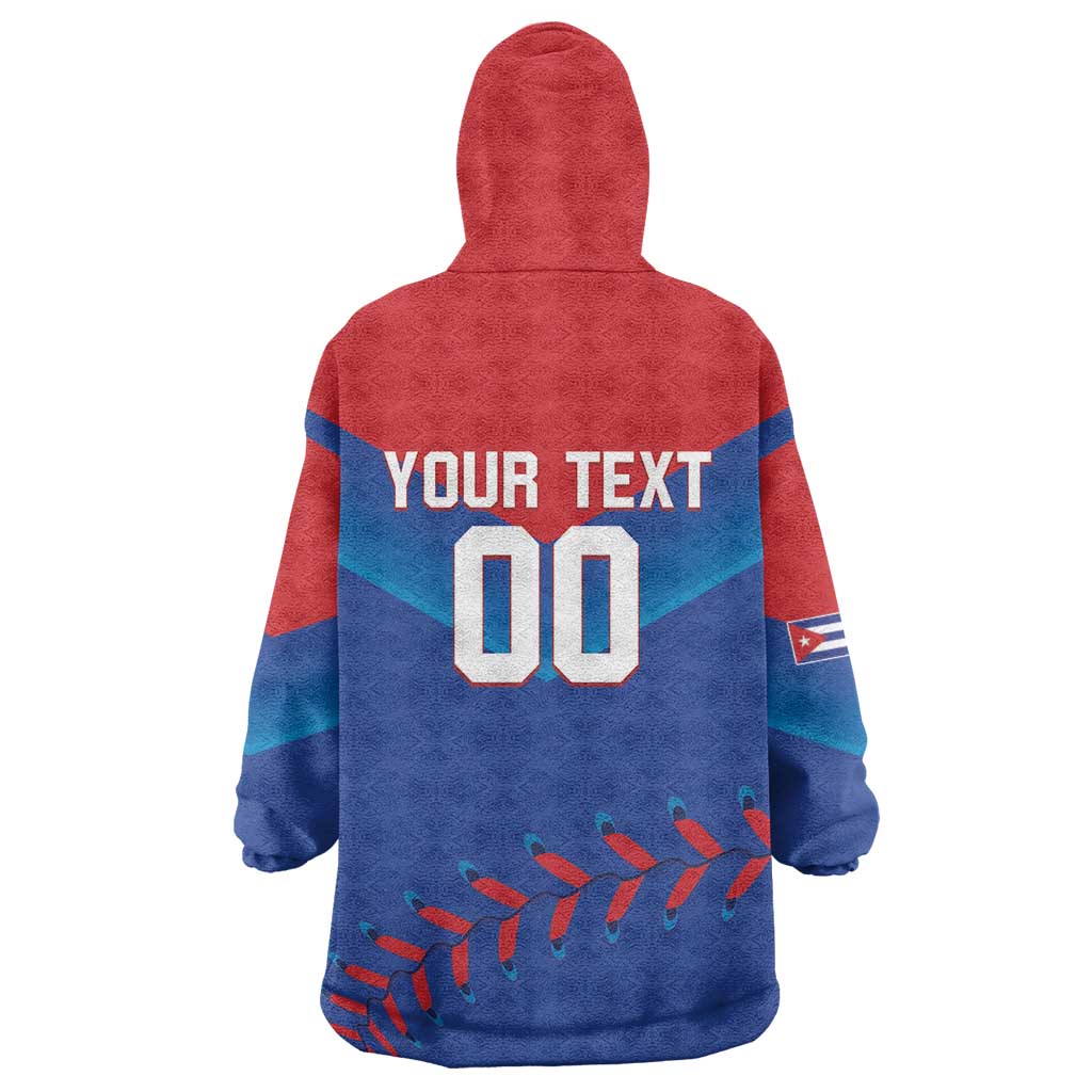 Custom Baseball Cuba 2024 Wearable Blanket Hoodie Cuban Trogon - Dynamic Style - Wonder Print Shop