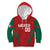 Custom Baseball Mexico 2024 Kid Hoodie Aztec Calendar Pattern - Dynamic Style - Wonder Print Shop