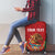 Custom Baseball Mexico 2024 Luggage Cover Aztec Calendar Pattern - Dynamic Style - Wonder Print Shop