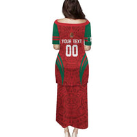 Custom Baseball Mexico 2024 Puletasi Aztec Calendar Pattern - Dynamic Style - Wonder Print Shop