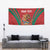 Custom Baseball Mexico 2024 Tapestry Aztec Calendar Pattern - Dynamic Style - Wonder Print Shop