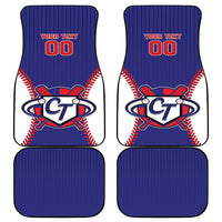 Custom Chinese Taipei Car Mats Go Taiwanese - Baseball Style - Wonder Print Shop